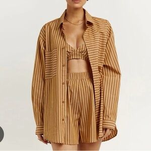 Dissh Eli Chocolate Stripe full set